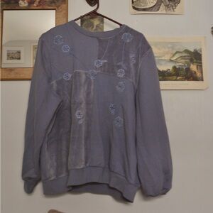 Vintage embroidered sweater